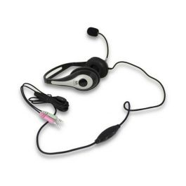 Auriculares con Micrófono Ewent EW3562 Negro Negro/Plateado Precio: 8.88999947. SKU: S0220265