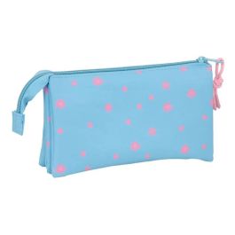 Safta Estuche Portatodo Escolar Triple Stitch Happy 3 Cremalleras 120x30x220 mm Safta Estuche Portatodo Escolar Triple Stitch Happy 3 Cremalleras 120x30x220 mm