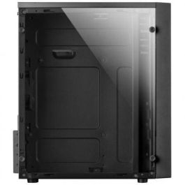 Mars Gaming MCM Caja PC Gaming Micro ATX / Mini-ITX Negra con Ventana Lateral e Iluminación LED RGB Control