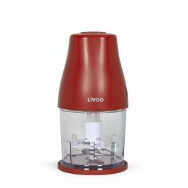 Livoo DOP244R Picadora de carne 300 ml Rojo chile