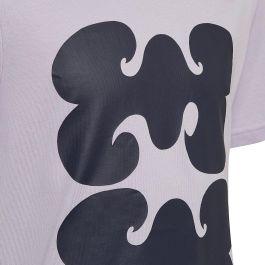Camiseta de Manga Corta Infantil Adidas Marimekko Ciruela