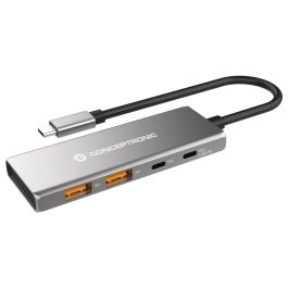 Conceptronic HUBBIES15G 4-Port USB 3.2 Gen 2 Hub, 10Gbps, USB-C x 2, USB-C a W Usb PD/Aluminum Precio: 33.4999995. SKU: B1H6R7KNNY
