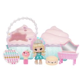 L.O.L. Surprise! LIT35051546733 - Juego de Neceser Yummiland + Muñeca con Brillo de Labios, Neceser Cupcake