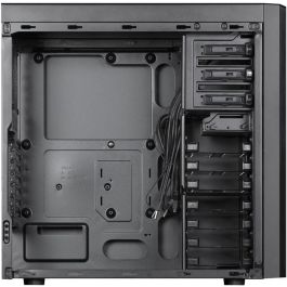 Chieftec CW-01B-OP Torre Mini PC ATX/Micro ATX/Mini-ITX Mesh Serie Negro con Filtro Anti-polvo