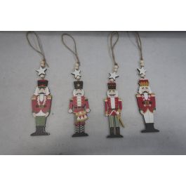 DKD Home Decor Decoración Colgante Navidad Cascanueces Set 12 Unidades Variado Rojo Negro Verde Blanco MDF 31 cm Alto Precio: 7.47054. SKU: B1AZLF6YGX