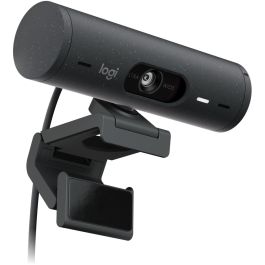 Logitech BRIO 505 Webcam Full HD 1080p 60fps con Autoenfoque, Campo de Visión Regulable y Tapa de Privacidad, Grafito