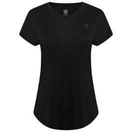 Camiseta de Manga Corta Mujer Dare 2b Agleam Negro