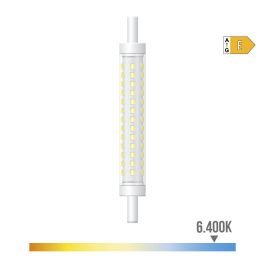 Bombilla lineal led 118 mm r7s, 8 W, 900 lm, 6400 k, luz fría, regulable, ø15 x 118 mm Precio: 10.666755. SKU: B18MT8XNLN