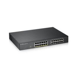 Zyxel GS1900-24EP-EU0101F Switch Gestionado L2, 24 Puertos Gigabit Ethernet (10/100/1000), PoE, Negro