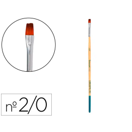 Liderpapel Pincel nº 00 Punta Plana Pelo Sintético Certificado FSC para Acrílica y Acuarela Precio: 11.7733. SKU: B17TKBS27L