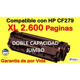 Tóner Compatible Hewlett Packard CF279A XL Negro Precio: 13.89000019. SKU: B1DT76CKZW