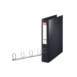 Esselte Carpeta 4 Anillas 40 mm DIN A4 Plástico Forrado Color Negro Precio: 126.5418. SKU: B16Q88PT79
