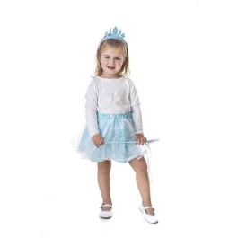 Disfraz infantil princesa hielo azul set 3-6 años Disfraz infantil princesa hielo azul set 3-6 años