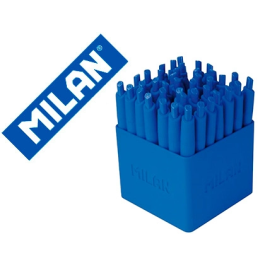 Milan Bolígrafo P1 Touch Mini Retractil 1 mm Azul Expositor 40 Unidades Precio: 21.95000016. SKU: B1KM5AFNEX