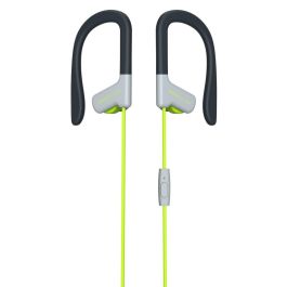 Energy Sistem Auriculares Deportivos Sport 1 - Resistencia al Sudor y Salpicaduras, Micrófono Integrado, Diseño Secure-Fit, Almohadillas Intercambiables