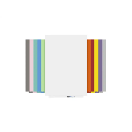 Rocada Pizarra Magnética Lacada Azul 55x75 cm