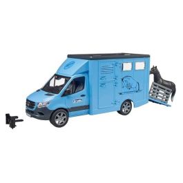 Bruder Mercedes Benz Sprinter Transporte Equino para 1 Caballo 43x17x22 cm