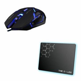 The G-Lab ARGON Combo Gaming 4 en 1: Teclado retroiluminado RGB, Ratón de 3200 DPI, Auriculares con Sonido Inmersivo, Alfombrilla Antideslizante