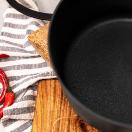 Olla con Tapa Cecotec Polka Platinum 28 Pot Thunder 4,5 L Negro Gris Aluminio Ø 28 cm