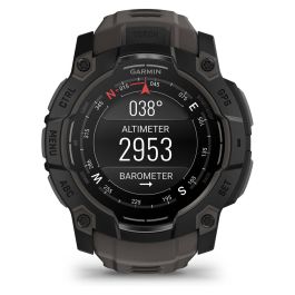 Garmin Instinct 3 AMOLED 50mm Schwarz Reloj Inteligente GPS Unisex con Pantalla AMOLED, 4GB, 10 ATM