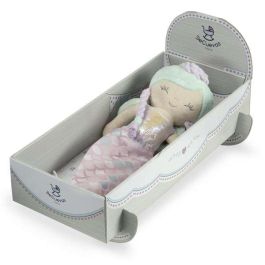 Muñeca ocean fantasy con cuerpo blando. estuche convertible en cuna 36cm