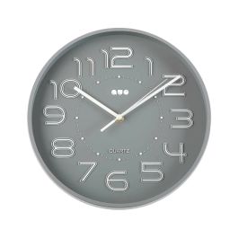 Reloj de Pared Versa Gris Plástico 3,7 x 30 x 30 cm Precio: 12.50000059. SKU: B14L5X4M2F