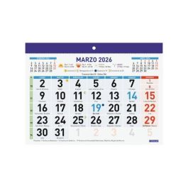 Calendario (2026) Finocam Faldilla Mensual Numeros Grandes F92 210X150 Precio: 2.78999985. SKU: B1GJKMZWR4
