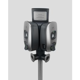 Charge Amps Placa para Pegatinas para Poste de Carga Dawn – Ideal para Comunicación, Instrucciones de Pago y Carga, Uso Exterior A5