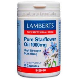 LAMBERTS Aceite de Borraja Puro 1000mg (215mg GLA) 90 Cápsulas para Piel y Menopausia Precio: 35.4999997. SKU: B1C3TTD2Q6