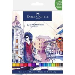 Rotuladores Acuarelables Faber-Castell Goldfaber Aqua Dual Markers Estuche De 12 Surtidos. Precio: 28.99000038. SKU: B1EQX5D49M