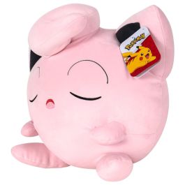 JAZWARES Peluche Pokémon Jigglypuff Sleeping de 45cm