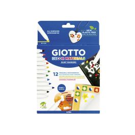 Rotulador Giotto Decor Materials -Caja De 12 Colores Surtidos