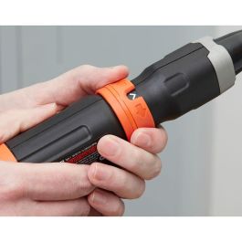 Black+Decker Atornillador en línea 6V BCF601C-XJ, reversible, incluye accesorios, 5Nm, 220RPM