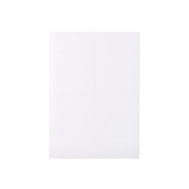 Q-connect Etiqueta Adhesiva KF10652 96.5x42.3 mm para Fotocopiadora Laser Ink-jet, Caja 100 Hojas DIN A4