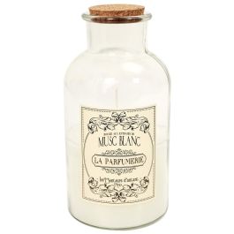Home Deco Factory Vela Perfumada Frasco Colección Apothicaire Vidrio Ø10x21cm 360g 66h