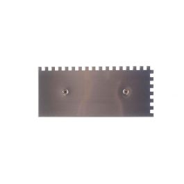 Rubi Peine acero 28cm dentado 8x8mm mango madera cerrado R65984 para morteros y cerámica