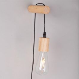 SKD-W1010 Aplique de Pared Ajman de Madera para Luz de Lectura en Dormitorios y Zonas de Estar, Compatible con Bombillas LED E27 Precio: 15.49999957. SKU: B1C4D2W7YB