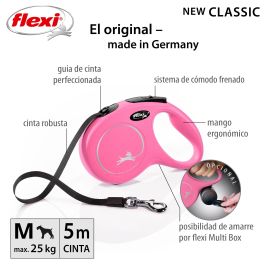 Correa Flexi New Classic M Cinta 5M Rosa