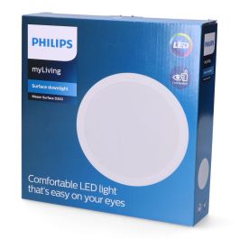 Downlight led de superficie/empotrar 23,5w 1820lm 4000k luz dia mod. meson ø22,17x5cm philips