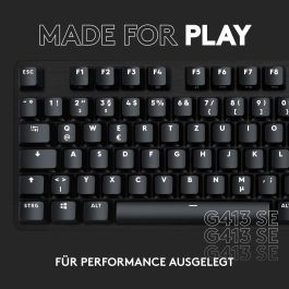 Teclado Logitech 920-010825 Negro Qwerty Español QWERTZ