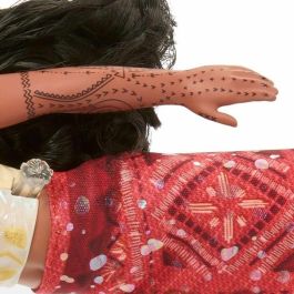 Disney Princess Muñeca Nadadora Vaiana 2 Corpiño que Cambia de Color JFF09