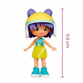 Figura pinypon top con moto. incluyen unas gafas y un casco. Figura pinypon top con moto. incluyen unas gafas y un casco.