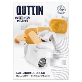Rallador Rotatorio De Queso Quttin - Práctico y eficiente (18 Unidades) Rallador Rotatorio De Queso Quttin - Práctico y eficiente (18 Unidades)