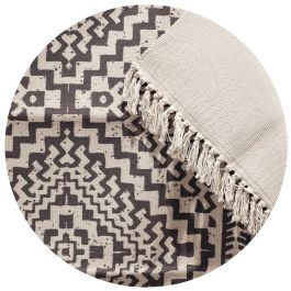 Home Deco Factory Alfombra Étnica Ethnical Life 140x200 cm Algodón y Poliéster