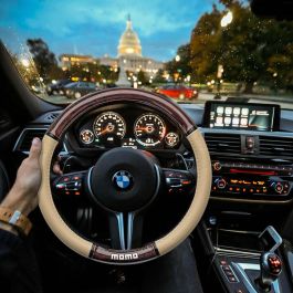 Funda para Volante MOMO MOMLSWC0LXBEW Ø 38-39 cm