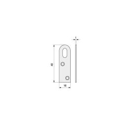 BECUSA Colgador Nq Nº1/40Mm