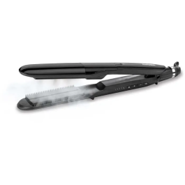 Babyliss ST492E Plancha para el pelo recta a vapor con placas de cerámica de 39 mm y 5 temperaturas (150°C-230°C)