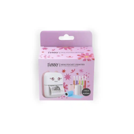 Wondee Mini Impresora Térmica Funny Pink Bluetooth para Móvil iOS Android