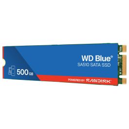 Western Digital SSD M.2 500GB Blue SA510 NVMe Lectura 560MB/s Escritura 510MB/s