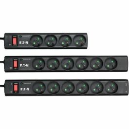 Eaton Supresor de Sobretensiones y Protector Eléctrico para Equipos Electrónicos, 6 Tomas FR, 2.50 kVA, 230V CA Precio: 29.49999965. SKU: S7114996